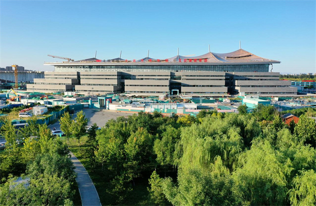 北京城市副中心圖書館、博物館、劇院同時收尾