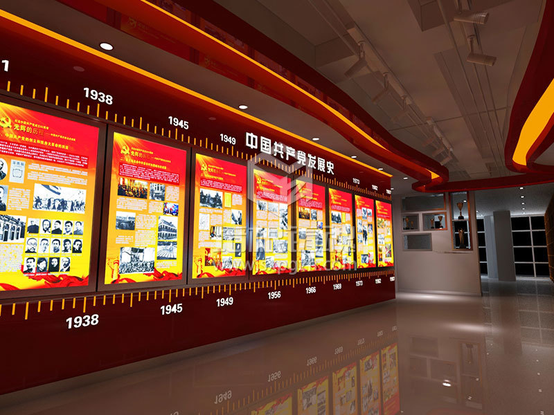 為什么要設(shè)計紅色文化展館展廳？