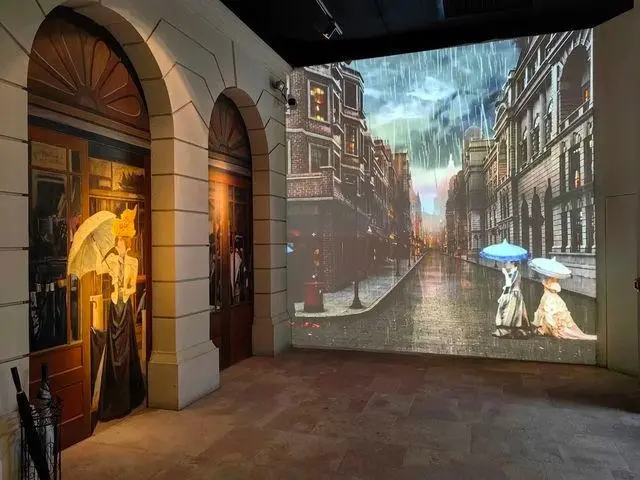 中國(guó)傘博物館設(shè)計(jì)充分運(yùn)用多媒體手段，優(yōu)化陳列展示效果